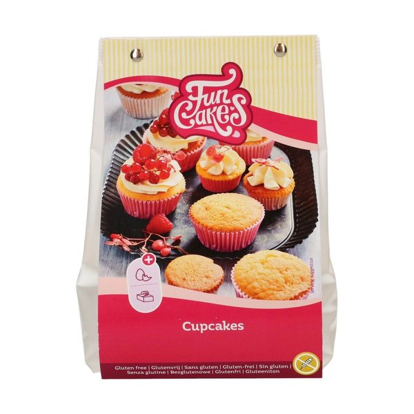 Funcakes Mix voor CUPCAKES, GLUTENVRIJ 500 G