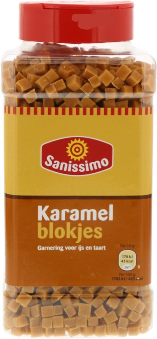 Sanissimo Karamel Blokjes 750 Gram
